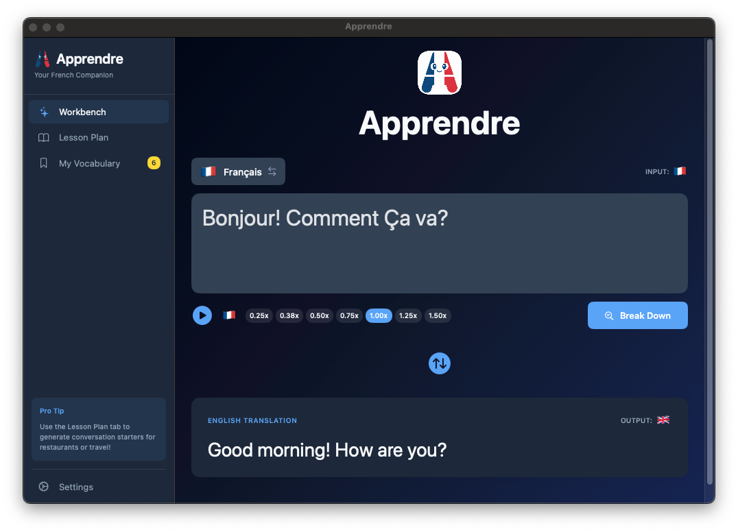 Apprendre - Master french, privately gallery image