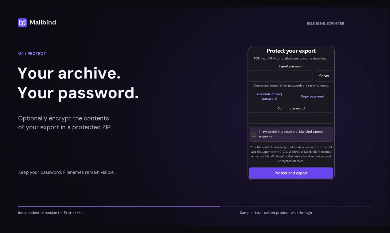 Mailbind gallery image