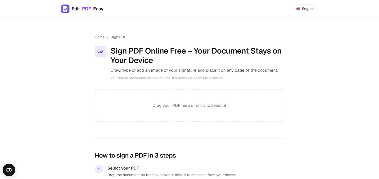EditPDFEasy screenshot 2