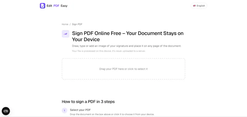 EditPDFEasy screenshot 2