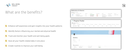 Notion Health Hub gallery image