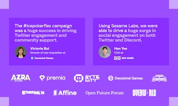 Community Hub interface featuring seamless integration with platforms like YouTube, Discord, and Social Media