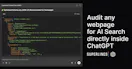 Superlines AI Search Auditor for ChatGPT