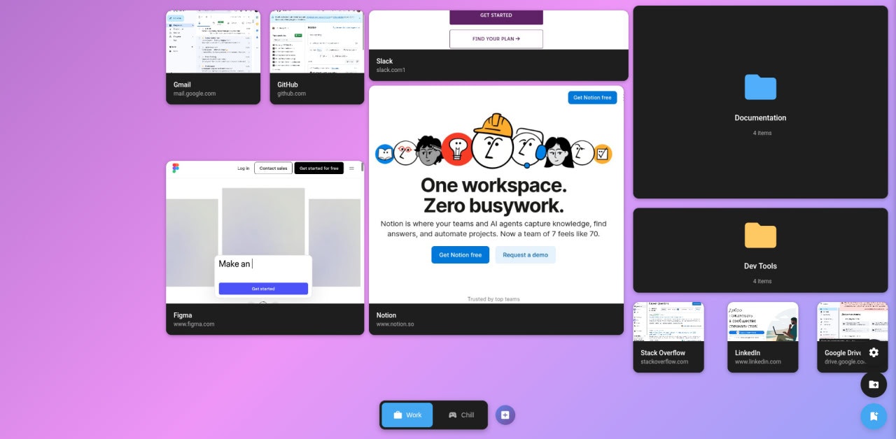 StartBoard Visual Bookmarks - Screenshot 2 showing product features and functionality