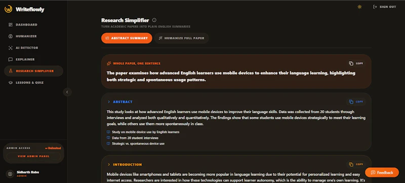 Writeflowly screenshot 6