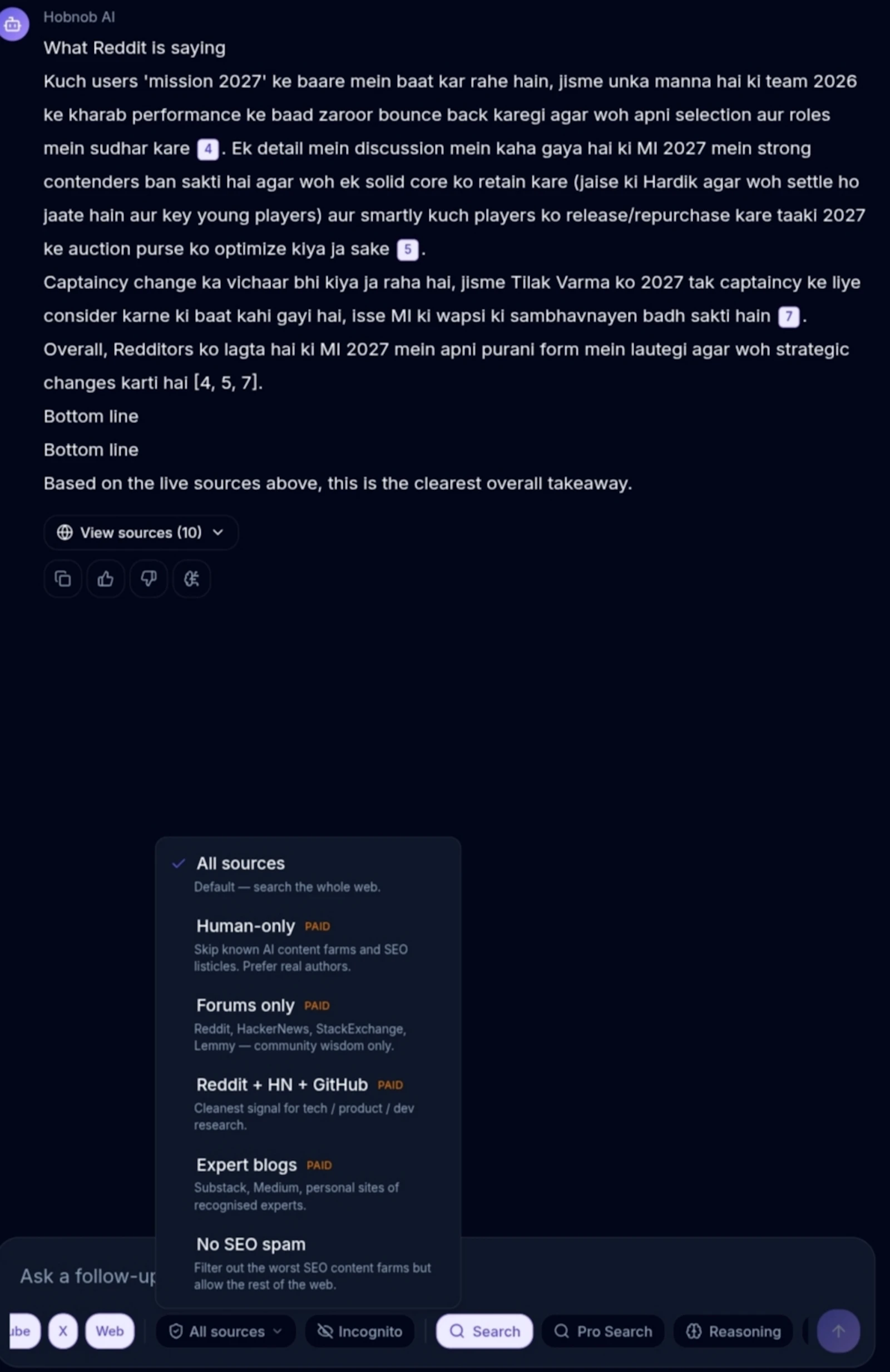 Hobnob Ai screenshot 3