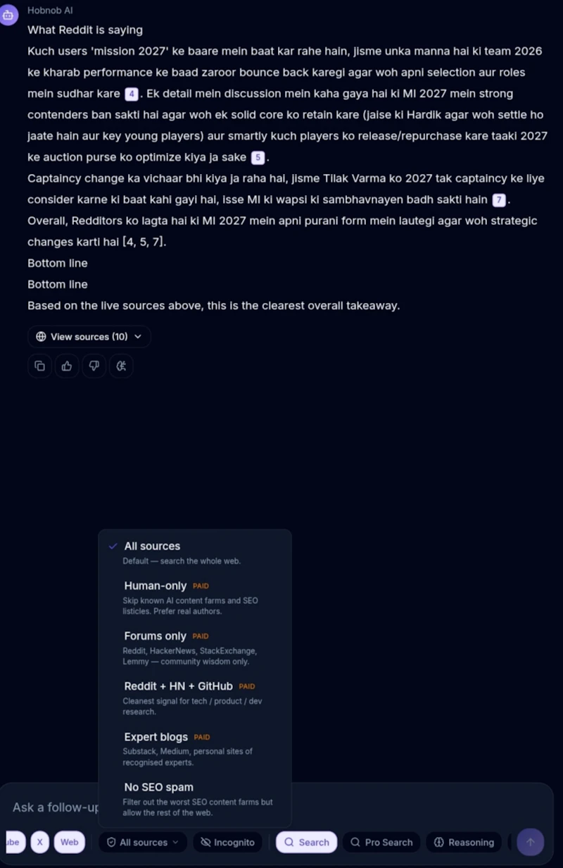 Hobnob Ai screenshot 3
