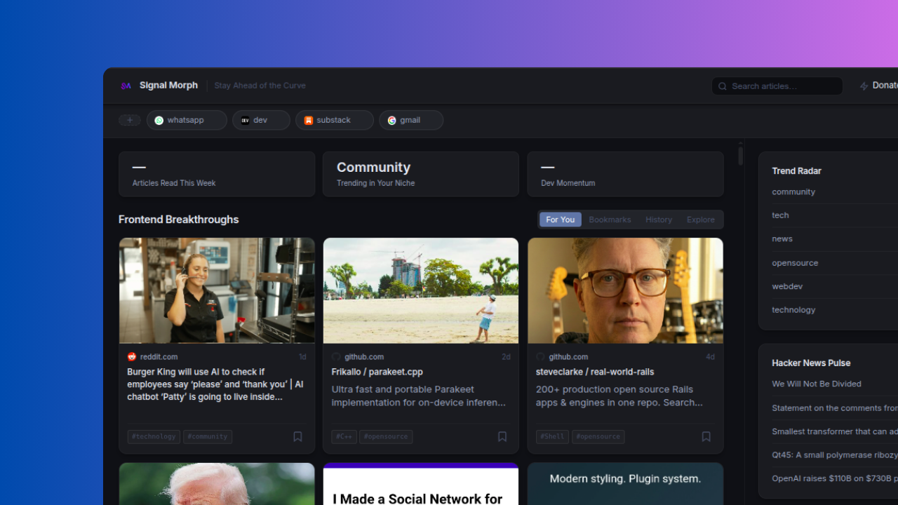 Signal Morph gallery image