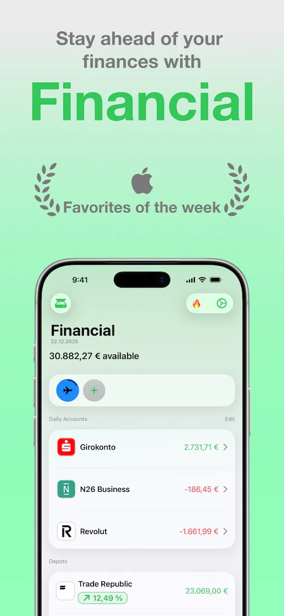Financial - Manager & Tracker gallery image