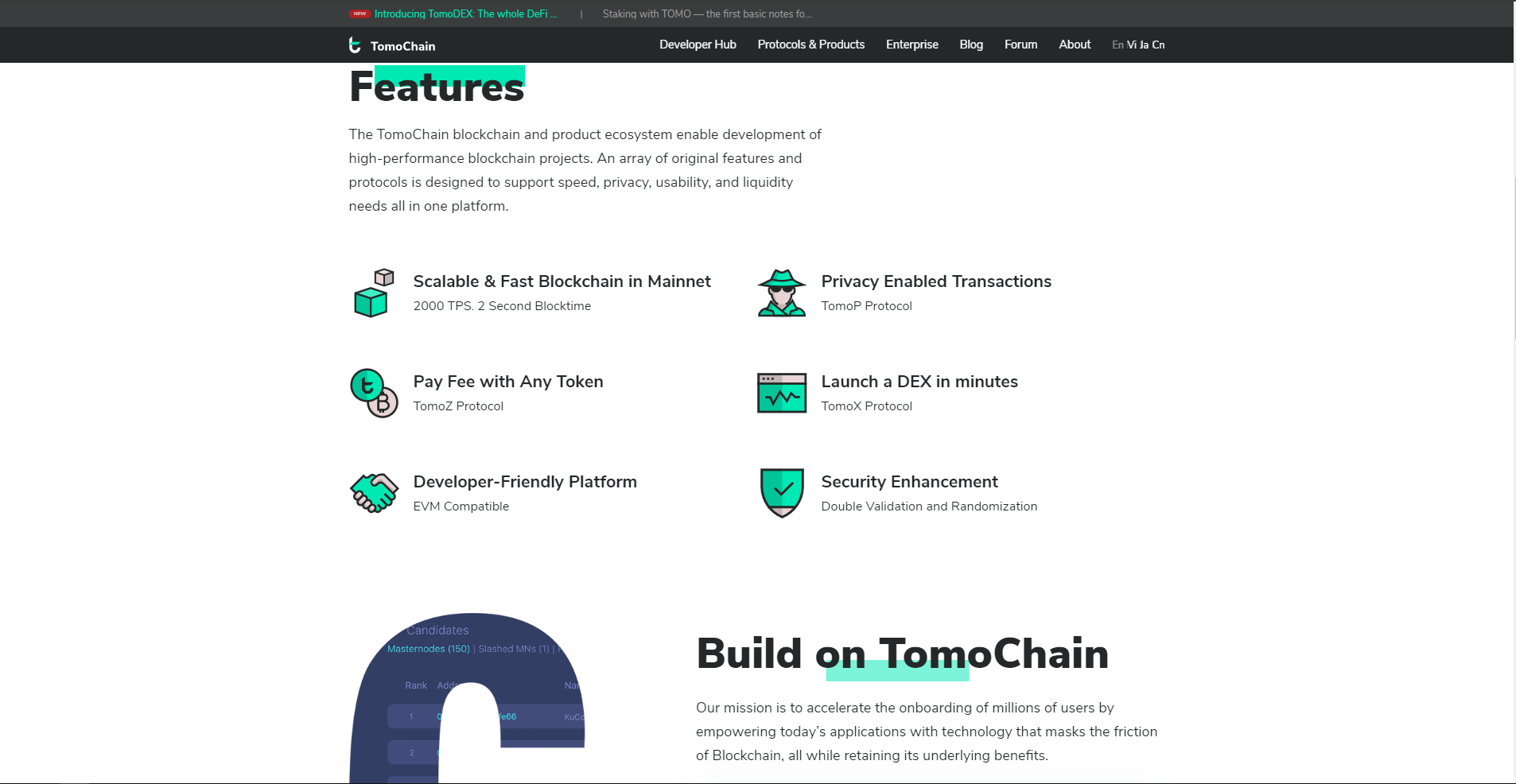 TomoChain gallery image