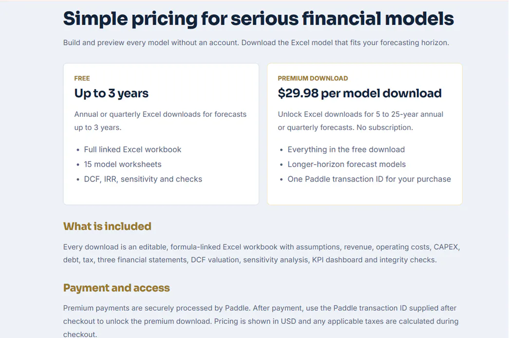 EasyFinancialModels.com gallery image