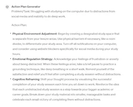 Action Plan Generator gallery image