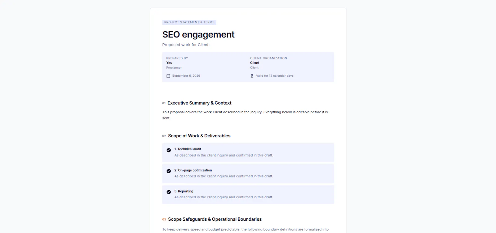 Propoflow screenshot 3