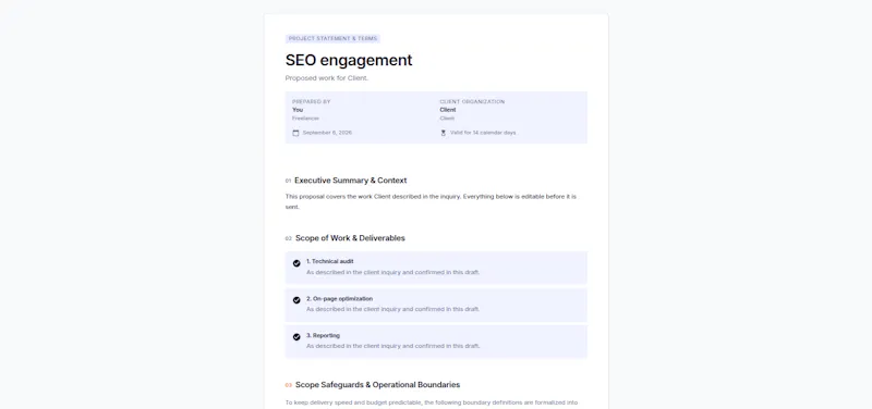 Propoflow screenshot 3