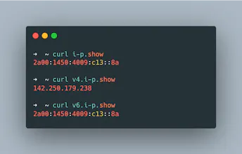 I-P.show - Easily Find Your IPv4 & IPv6 gallery image