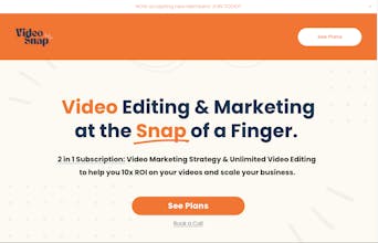 Video Snap: Editing & Marketing In One gallery image