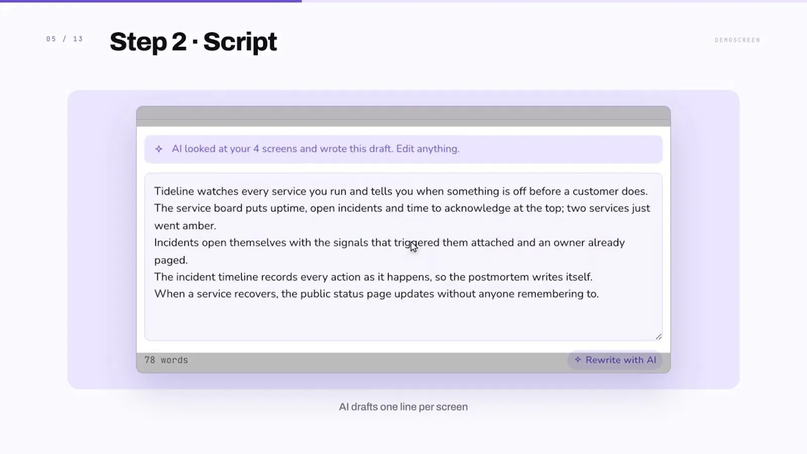 DemoScreen screenshot 1 (video preview)