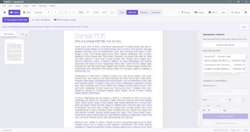 FilzaPDF screenshot 3