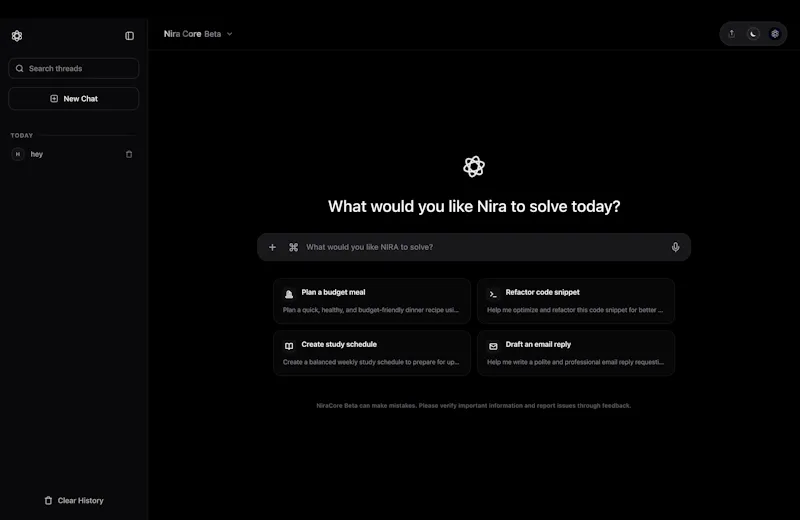 NIRA screenshot 4