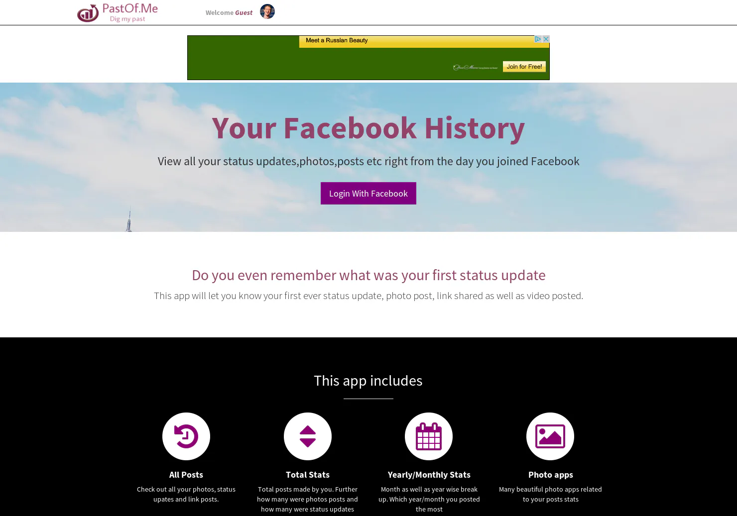 Your Facebook Past
