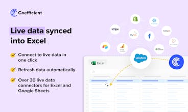 계수 증명 된 우수성 - Coefficient와 함께 데이터 혁명에 참여하세요. 30만개 이상의 설치와 만장일치의 5성 평가로 이 혁신적인 분석 도구에 대한 신뢰감을 높여보세요. ✨💡