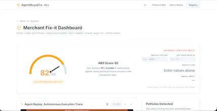 AgentBuyable.dev gallery image