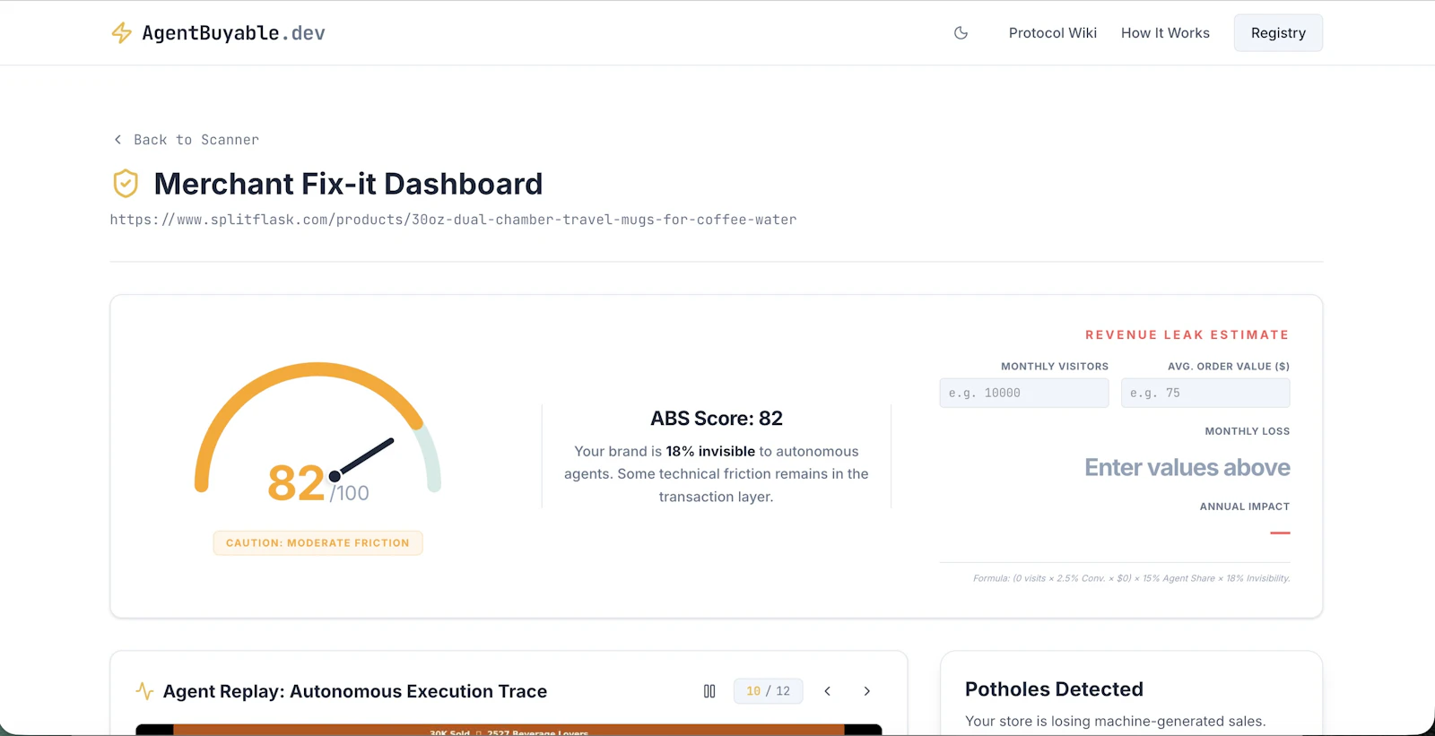 AgentBuyable.dev screenshot 6