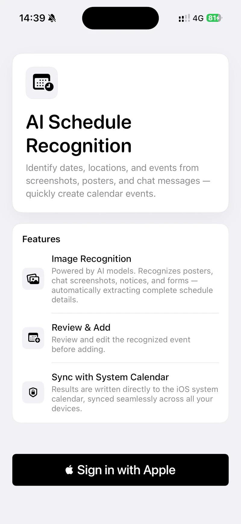  CalendarAssistant AI screenshot 1