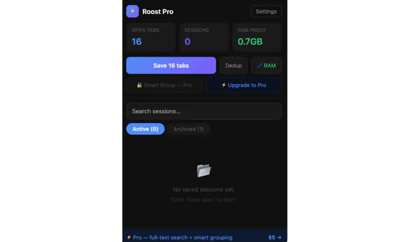 Roost screenshot 2