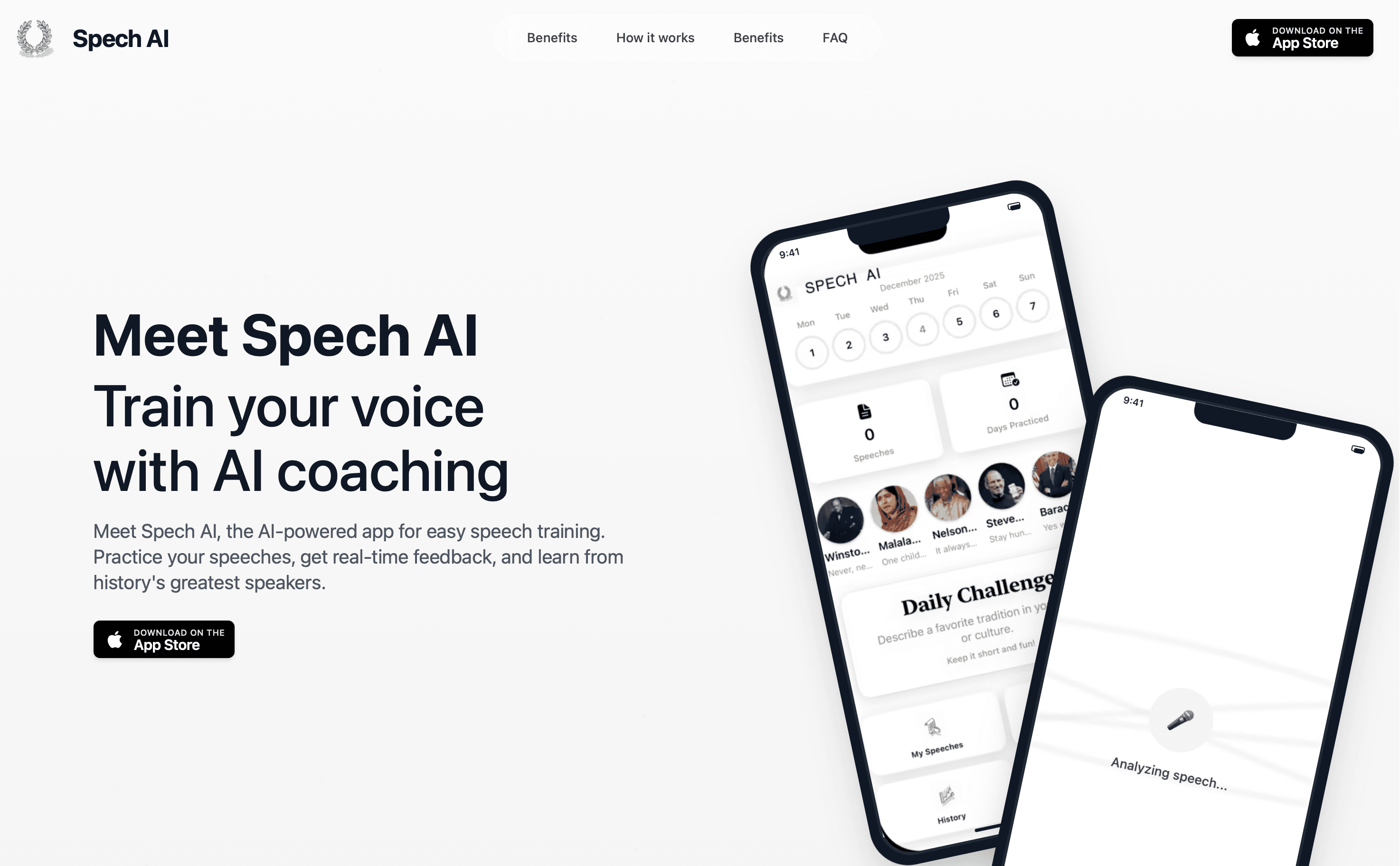 SpechAI: Public Speaking Coach  gallery image