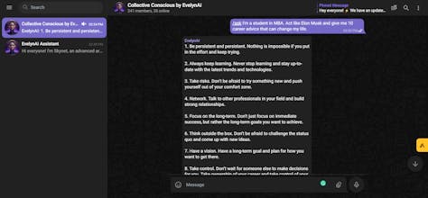 EvelynAI - ChatGPT on Telegram gallery image