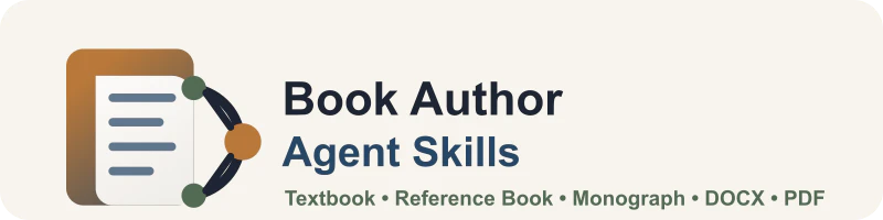 Book Author Agent Skills screenshot 1
