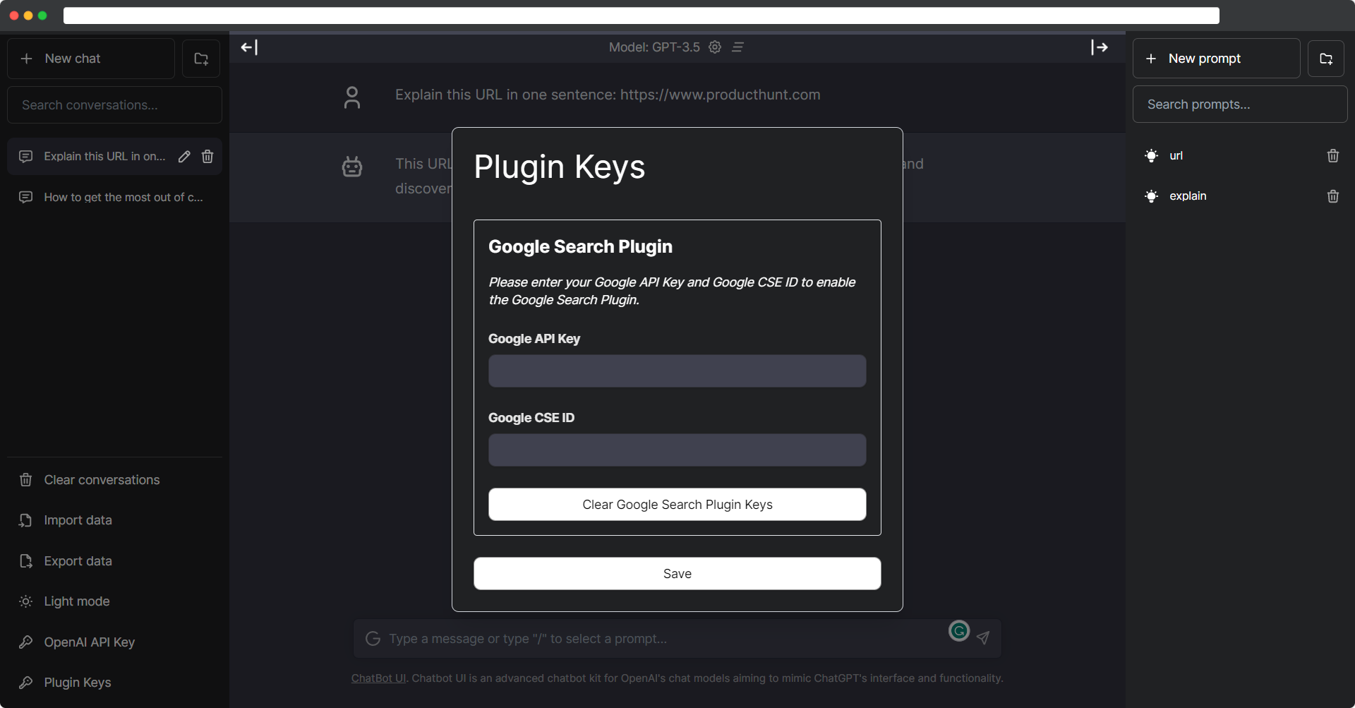 ChatBot UI gallery image