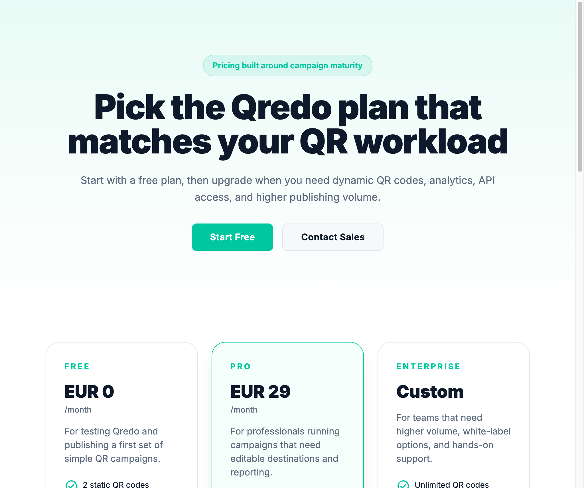 Qredo - Screenshot 2 showing product features and functionality
