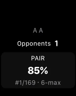Preflop Odds Watch - Screenshot 2 showing product features and functionality
