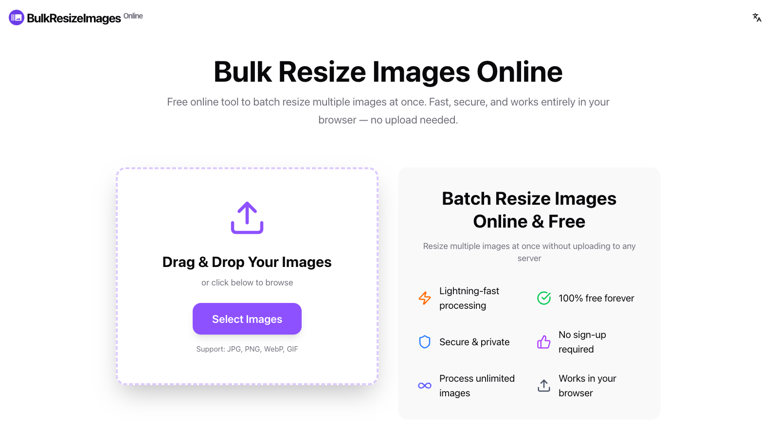 BulkResizeImages.online gallery image