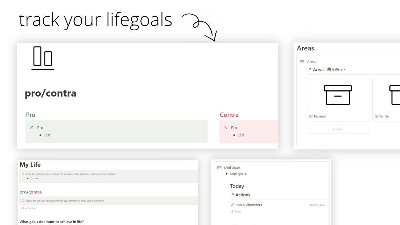 Notion Goal Tracker gallery image