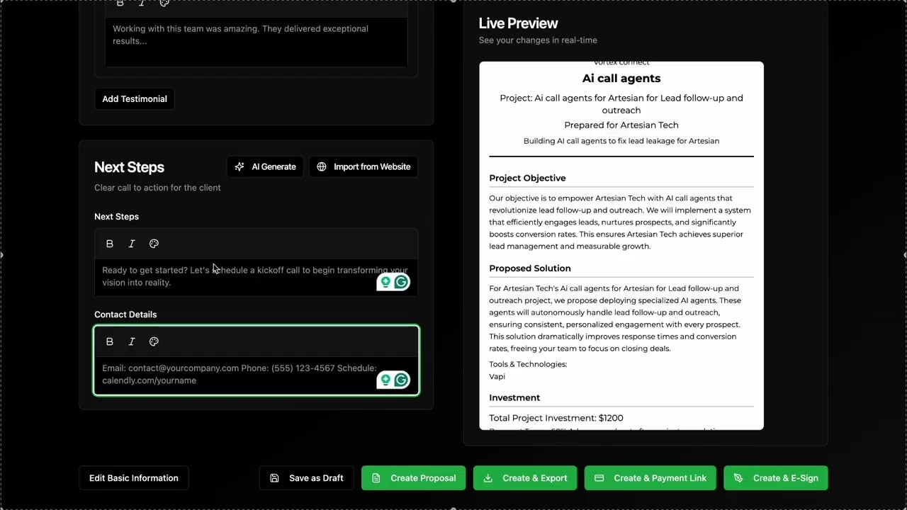 Proposal Kraft - One-click Proposals gallery image