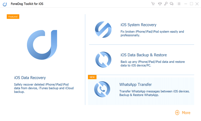 Fonedog iOS Data Copia de copia de seguridad y restauración media 5