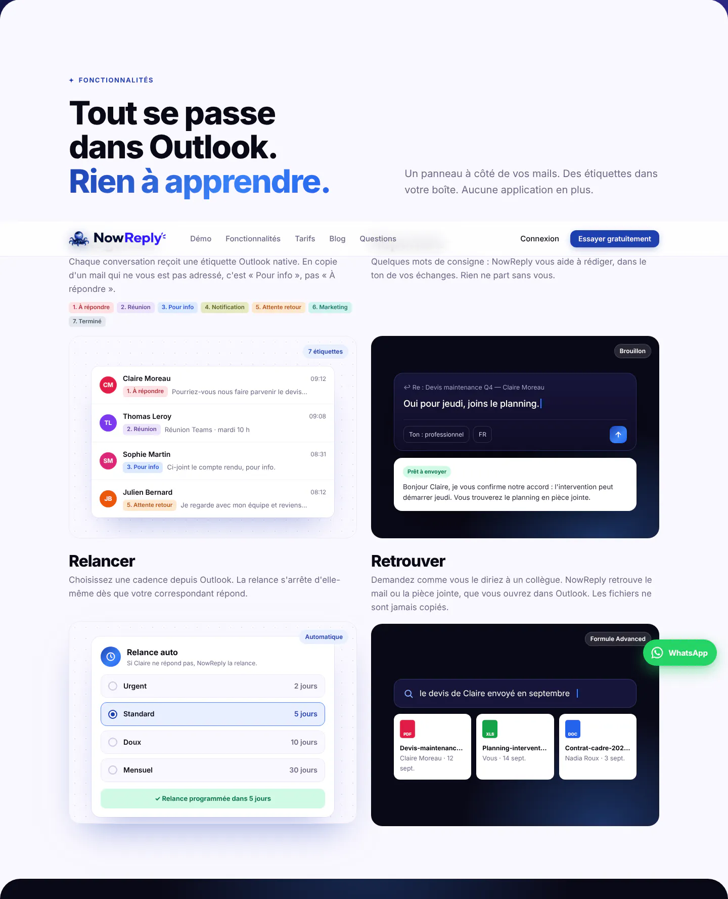 NowReply gallery image