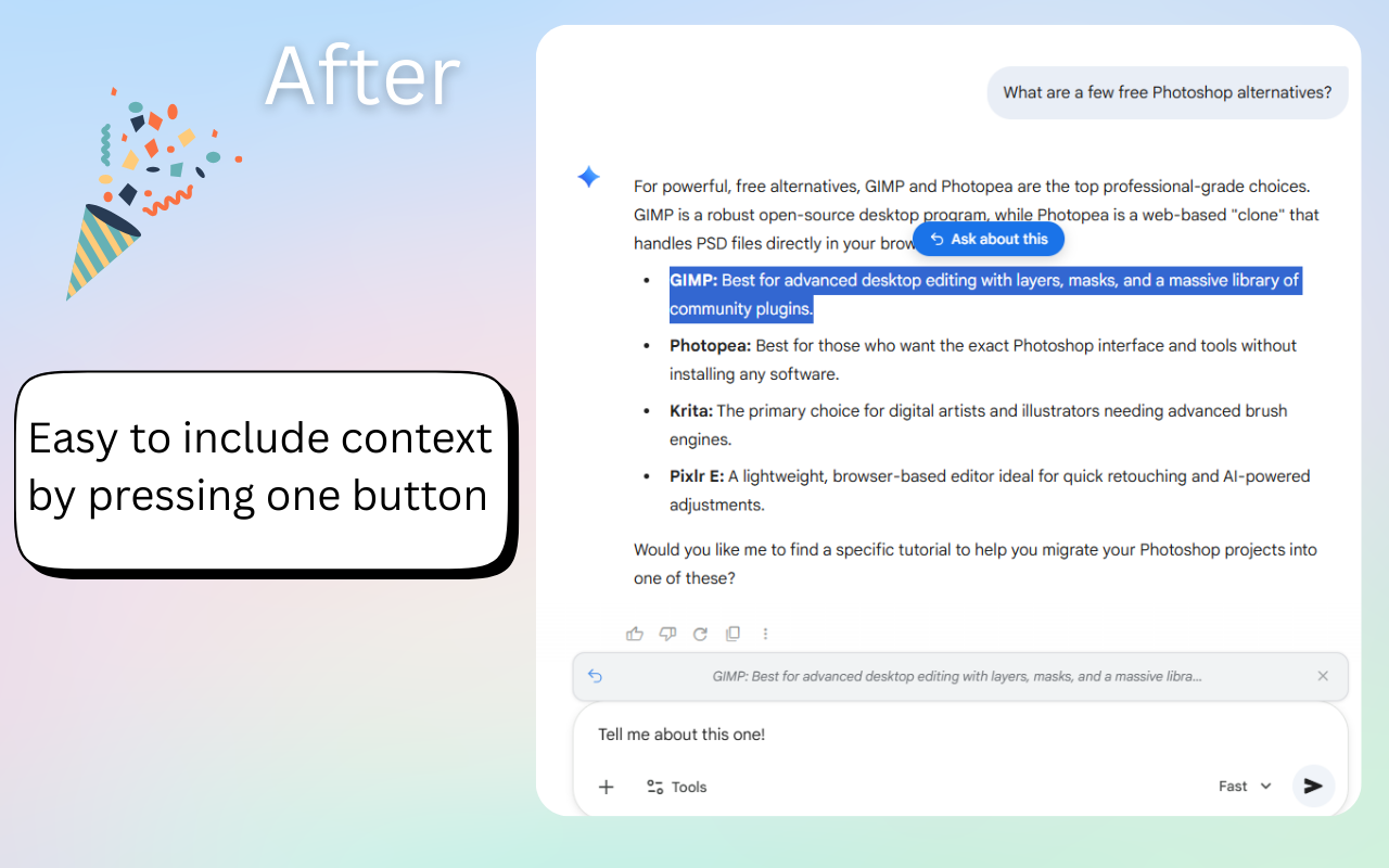 Quote & Reply for Gemini gallery image