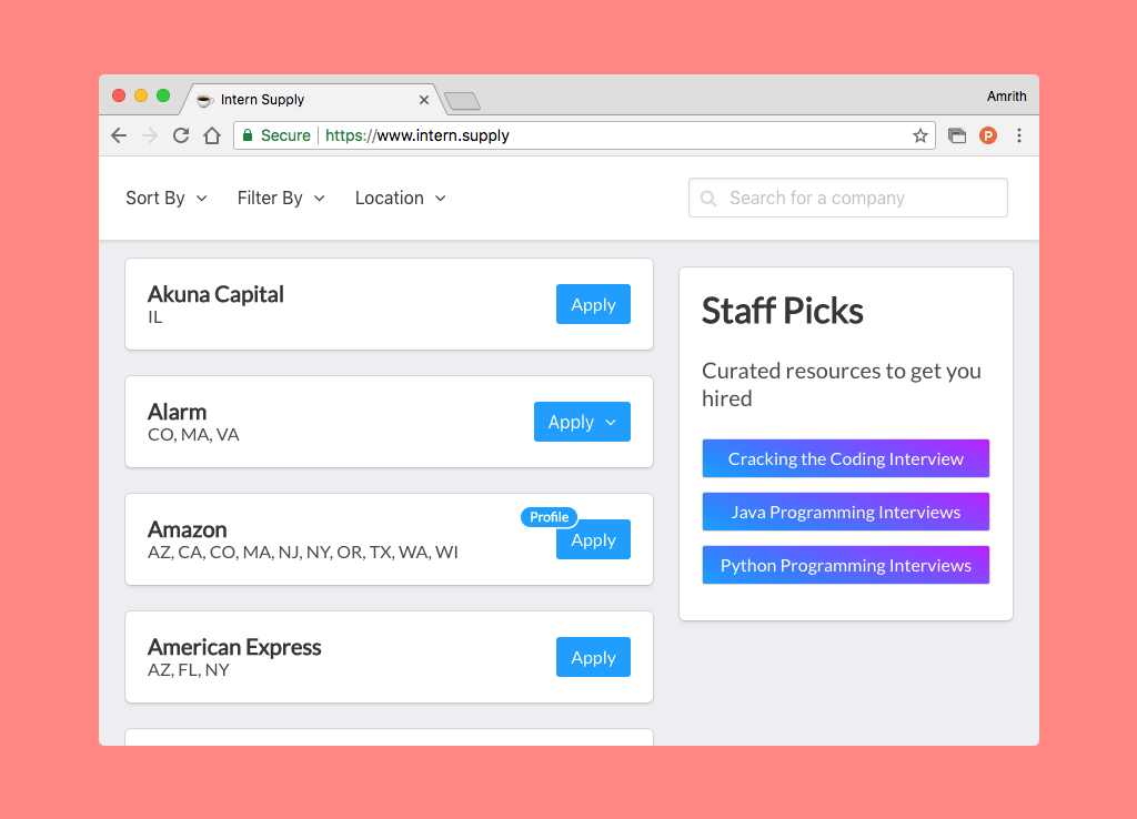 Intern Supply gallery image