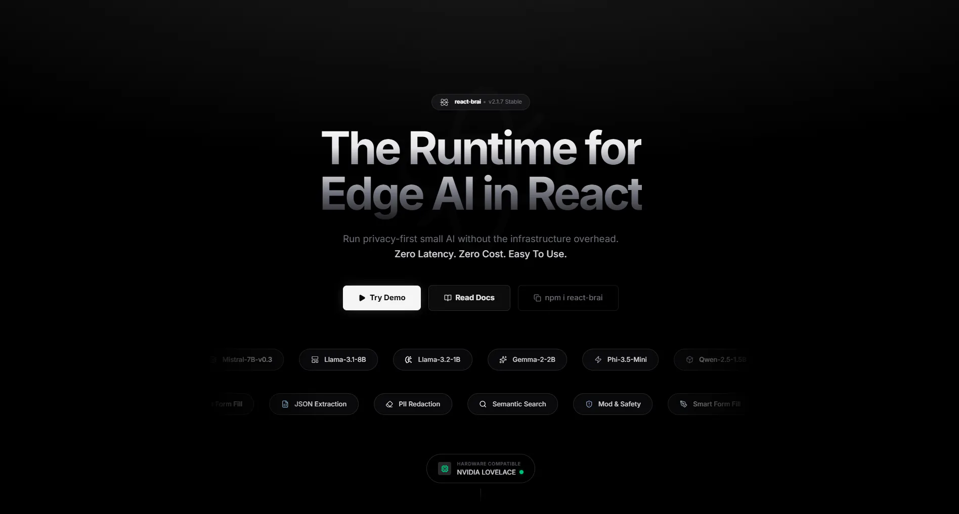 Banner del producto React Brai