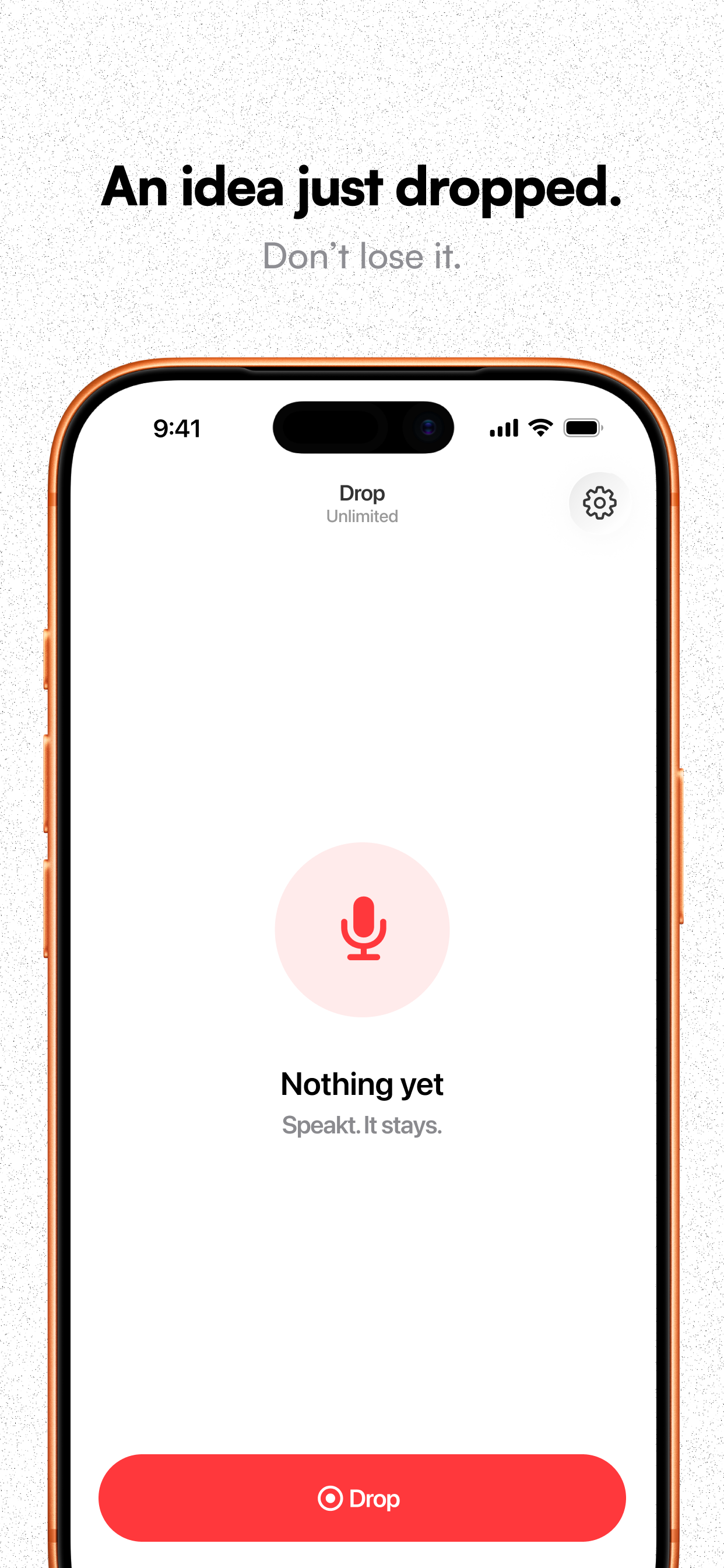Stop holding thoughts in your head. - Screenshot 4 showing product features and functionality