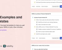 OKRs templates by Tability media 1