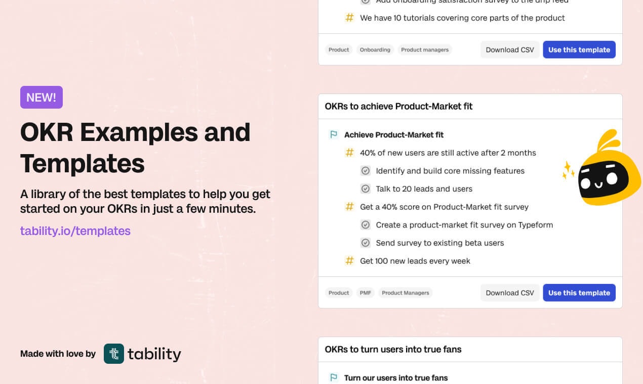 Plantillas de okrs por tabilidad media 1