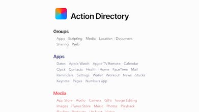 Shortcuts Catalog gallery image