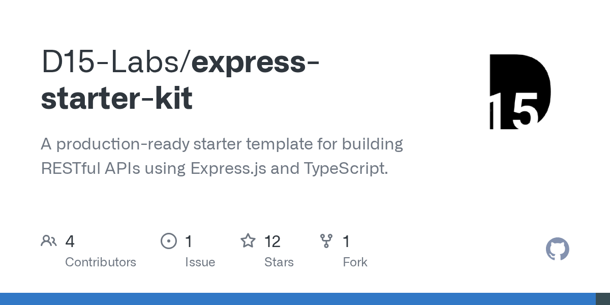 Express TypeScript Starter-kit gallery image