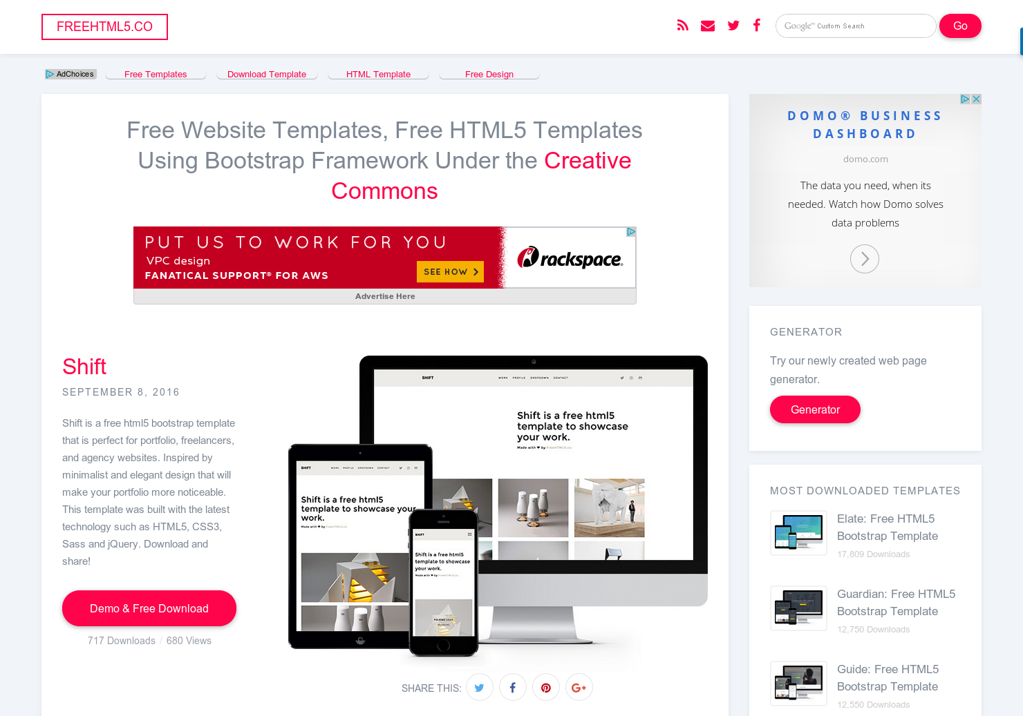 Free HTML5 Templates gallery image