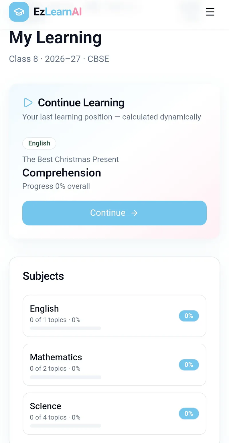 EzlearnAI screenshot 1